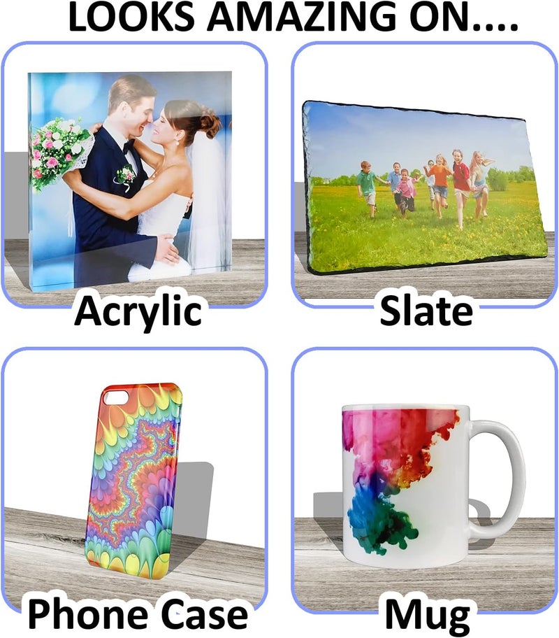 Heat Transfer Source Adhesion Promoter Coating Subli Glaze is The only do-it-Yourself Sublimation Coating Solution Designed to Enable Sublimation Decoration on a Wide Range of Surfaces - Image 3